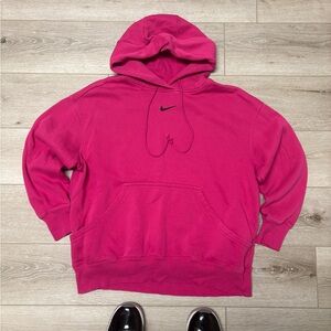 Woman’s Nike center swoosh phoenix fleece Hoodie